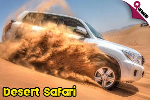 From QR110 Child/QR160 Adult, Explore the Desert with a Half Day Safari Adventure With OR Without Camel Rides! (Up to QR300/QR400 Value)